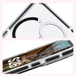 Carcasa Bizon Marco compatibila cu Samsung Galaxy S26, Transparent / Negru 8 - lerato.ro