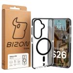 Carcasa Bizon Marco compatibila cu Samsung Galaxy S26, Transparent / Negru 11 - lerato.ro