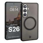 Kit protectie 2 in 1 BizonMobile, Carcasa Bizon MatteO si Folie sticla securizata Bizon Glass Edge, compatibil cu Samsung Galaxy S26, Negru 4 - lerato.ro