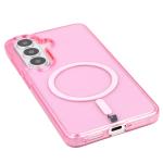 Carcasa Bizon SparklO cu MagSafe compatibila cu Samsung Galaxy S26, Glitter Pink 4 - lerato.ro