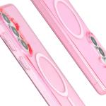 Carcasa Bizon SparklO cu MagSafe compatibila cu Samsung Galaxy S26, Glitter Pink 5 - lerato.ro