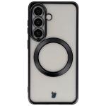 Carcasa cu protectie pentru camera Bizon GuardO cu MagSafe compatibila cu Samsung Galaxy S26, Transparent / Negru 2 - lerato.ro