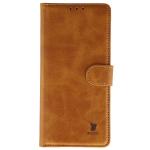Husa flip cover Bizon Pocket compatibila cu Samsung Galaxy S26 Ultra, Maro 2 - lerato.ro