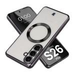 Carcasa cu protectie pentru camera Bizon GuardO cu MagSafe compatibila cu Samsung Galaxy S26 Plus, Transparent / Negru 3 - lerato.ro