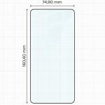 Folie sticla securizata Bizon Glass Edge 2 compatibila cu Samsung Galaxy S26 Ultra, Negru 3 - lerato.ro