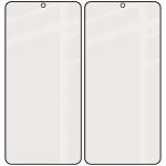 Set 2 folii sticla securizata Bizon Glass Matte Duo compatibile cu Samsung Galaxy S26, Negru 5 - lerato.ro