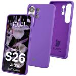 Carcasa Bizon Soft compatibila cu Samsung Galaxy S26 Ultra, Mov 3 - lerato.ro