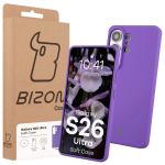 Carcasa Bizon Soft compatibila cu Samsung Galaxy S26 Ultra, Mov 8 - lerato.ro