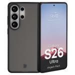 Kit protectie 2 in 1 BizonMobile, Carcasa Bizon Angelo si Folie sticla securizata Bizon Glass Edge, compatibil cu Samsung Galaxy S26 Ultra, Negru 4 - lerato.ro