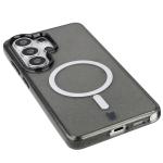 Carcasa Bizon SparklO cu MagSafe compatibila cu Samsung Galaxy S26 Ultra, Glitter Black 4 - lerato.ro