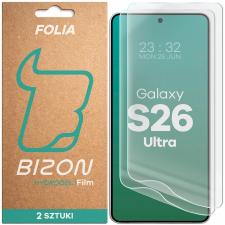 Set 2 folii protectie Bizon Hydrogel Duo compatibile cu Samsung Galaxy S26 Ultra, Transparent