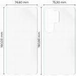 Set protectie Bizon Hydrogel Pack, 1x Folie Ecran si 1x Folie Spate, compatibil cu Samsung Galaxy S26 Ultra, Transparent 3 - lerato.ro
