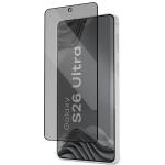 Folie sticla securizata Bizon Glass Aplikator Shadow Privacy, Kit montare inclus, compatibila cu Samsung Galaxy S26 Ultra, Negru 4 - lerato.ro