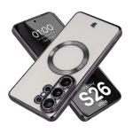 Carcasa cu protectie pentru camera Bizon GuardO cu MagSafe compatibila cu Samsung Galaxy S26 Ultra, Transparent / Negru 3 - lerato.ro