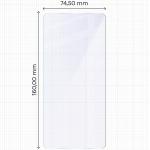 Set 2 folii sticla hibrid Bizon Glass Mule Duo compatibile cu Samsung Galaxy S26 Ultra, Transparent 3 - lerato.ro