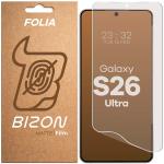 Folie protectie Bizon Film Matte compatibila cu Samsung Galaxy S26 Ultra, Transparent 2 - lerato.ro