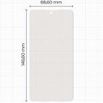 Set 2 folii protectie Bizon Film Matte Duo compatibile cu Samsung Galaxy S26, Transparent 3 - lerato.ro
