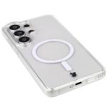 Carcasa Bizon SparklO cu MagSafe compatibila cu Samsung Galaxy S26 Ultra, Glitter Clear 4 - lerato.ro