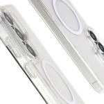 Carcasa Bizon SparklO cu MagSafe compatibila cu Samsung Galaxy S26 Ultra, Glitter Clear 5 - lerato.ro