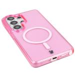Carcasa Bizon SparklO cu MagSafe compatibila cu Samsung Galaxy S26 Ultra, Glitter Pink 4 - lerato.ro
