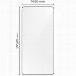 Set 2 folii sticla securizata Bizon Glass Aplikator, Kit montare inclus, compatibile cu Samsung Galaxy S26 Ultra, Negru 3 - lerato.ro