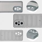 Carcasa Bizon Tur compatibila cu Honor 200 Pro, Light Grey 10 - lerato.ro