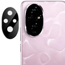 Folii protectie telefoane Honor, Set 2 folii sticla securizata camera foto Bizon Glass Lens compatibile cu Honor 200, Negru, lerato.ro