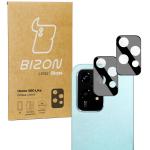 Set 2 folii sticla securizata camera foto Bizon Glass Lens compatibile cu Honor 200 Lite, Negru 3 - lerato.ro