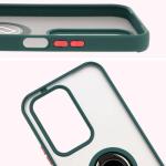 Carcasa Bizon Hybrid Ring compatibila cu Honor 200 Lite, Verde 4 - lerato.ro