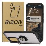 Carcasa Bizon Hybrid Ring compatibila cu Honor 200 Lite, Negru 3 - lerato.ro