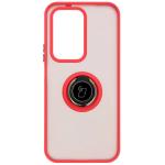 Carcasa Bizon Hybrid Ring compatibila cu Honor 200 Lite, Rosu 2 - lerato.ro