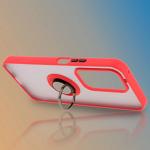 Carcasa Bizon Hybrid Ring compatibila cu Honor 200 Lite, Rosu 7 - lerato.ro