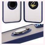 Carcasa Bizon Hybrid Ring compatibila cu Honor 200 Lite, Albastru 5 - lerato.ro