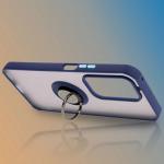 Carcasa Bizon Hybrid Ring compatibila cu Honor 200 Lite, Albastru 7 - lerato.ro