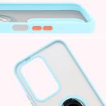 Carcasa Bizon Hybrid Ring compatibila cu Honor 200 Lite, Light Blue 4 - lerato.ro