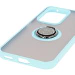 Carcasa Bizon Hybrid Ring compatibila cu Honor 200 Lite, Light Blue 6 - lerato.ro