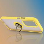 Carcasa Bizon Hybrid Ring compatibila cu Honor 200 Lite, Galben 7 - lerato.ro