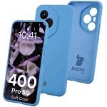 Carcasa Bizon Soft compatibila cu Honor 400 Pro, Albastru 3 - lerato.ro