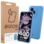 Carcasa Bizon Soft compatibila cu Honor 400 Pro, Albastru 8 - lerato.ro