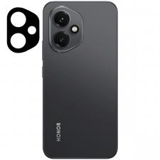 Folii protectie telefoane Honor, Set 2 folii sticla securizata camera foto Bizon Glass Lens compatibile cu Honor 400, Negru, lerato.ro