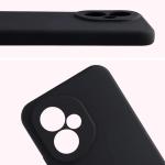 Carcasa Bizon Soft compatibila cu Honor 400, Negru 6 - lerato.ro