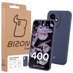 Carcasa Bizon Soft compatibila cu Honor 400, Dark Blue 8 - lerato.ro