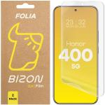 Set 2 folii protectie Bizon Glass Film Sun compatibile cu Honor 400, Transparent 2 - lerato.ro