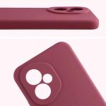 Carcasa Bizon Soft compatibila cu Honor 400, Dark Purple 6 - lerato.ro