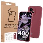 Carcasa Bizon Soft compatibila cu Honor 400, Dark Purple 8 - lerato.ro