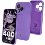 Carcasa Bizon Soft compatibila cu Honor 400 Lite, Mov 3 - lerato.ro