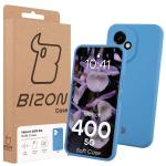 Carcasa Bizon Soft compatibila cu Honor 400, Albastru 8 - lerato.ro