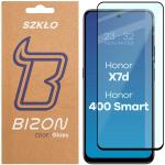Folie sticla securizata Bizon Glass Edge compatibila cu Honor 400 Smart, Negru 2 - lerato.ro