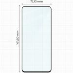 Folie sticla securizata Bizon Glass Edge compatibila cu Honor 400 Smart, Negru 3 - lerato.ro