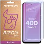 Set 2 folii sticla hibrid Bizon Glass Mule Duo compatibile cu Honor 400 Smart, Transparent 2 - lerato.ro